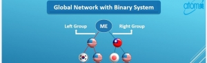 Atomy global network binary system